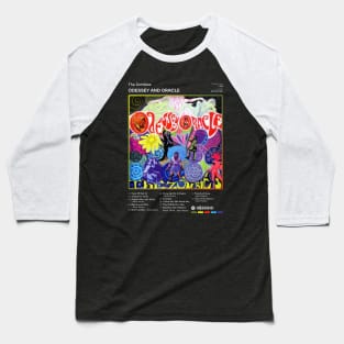 The Zombies - Odessey and Oracle Tracklist Album Baseball T-Shirt
